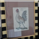 A20. Pair of framed game cock prints. 24” x 20” - $150 for the pair 